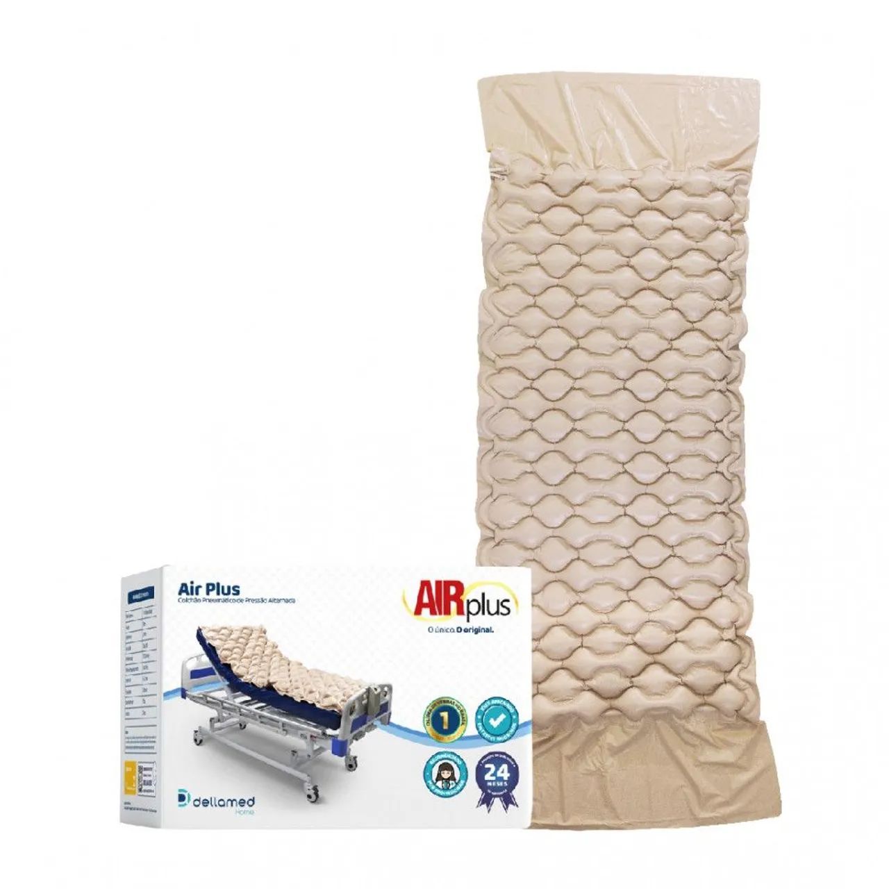 KIT CAMA HOSPITALAR COMPLETO - DELLAMED - Foto 4