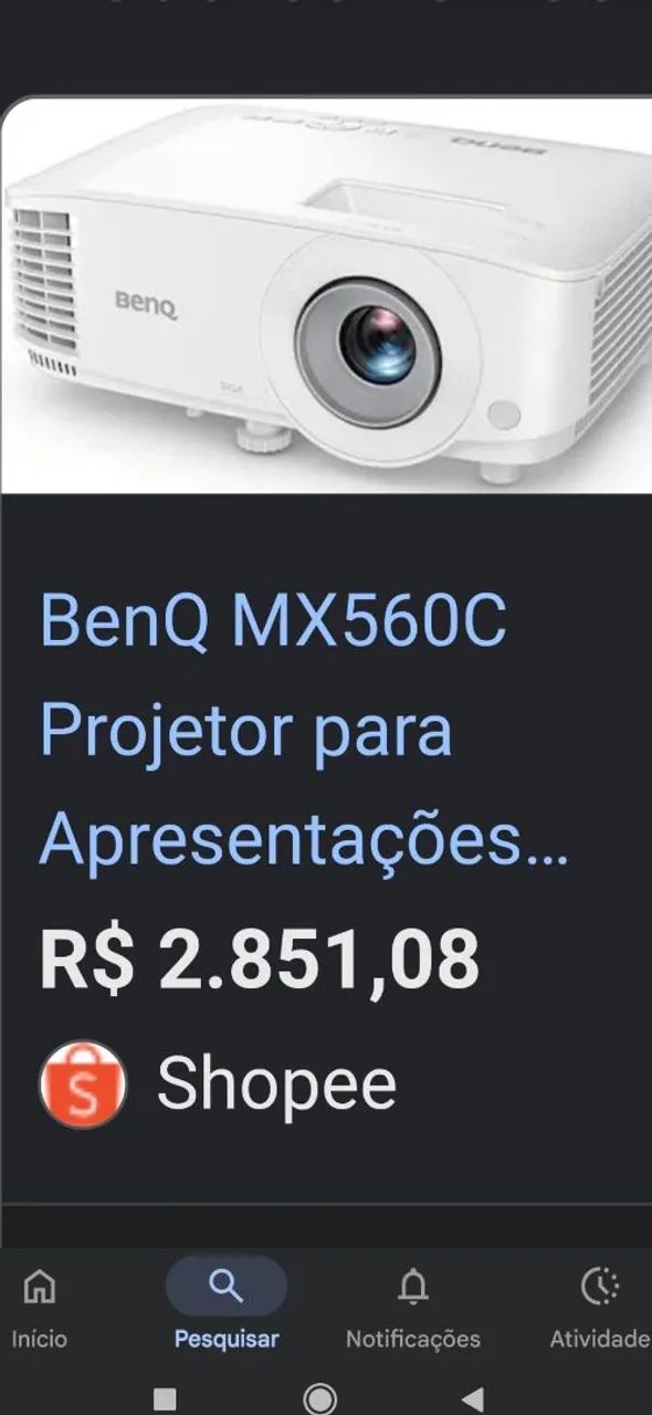 Vende-se projetou bem