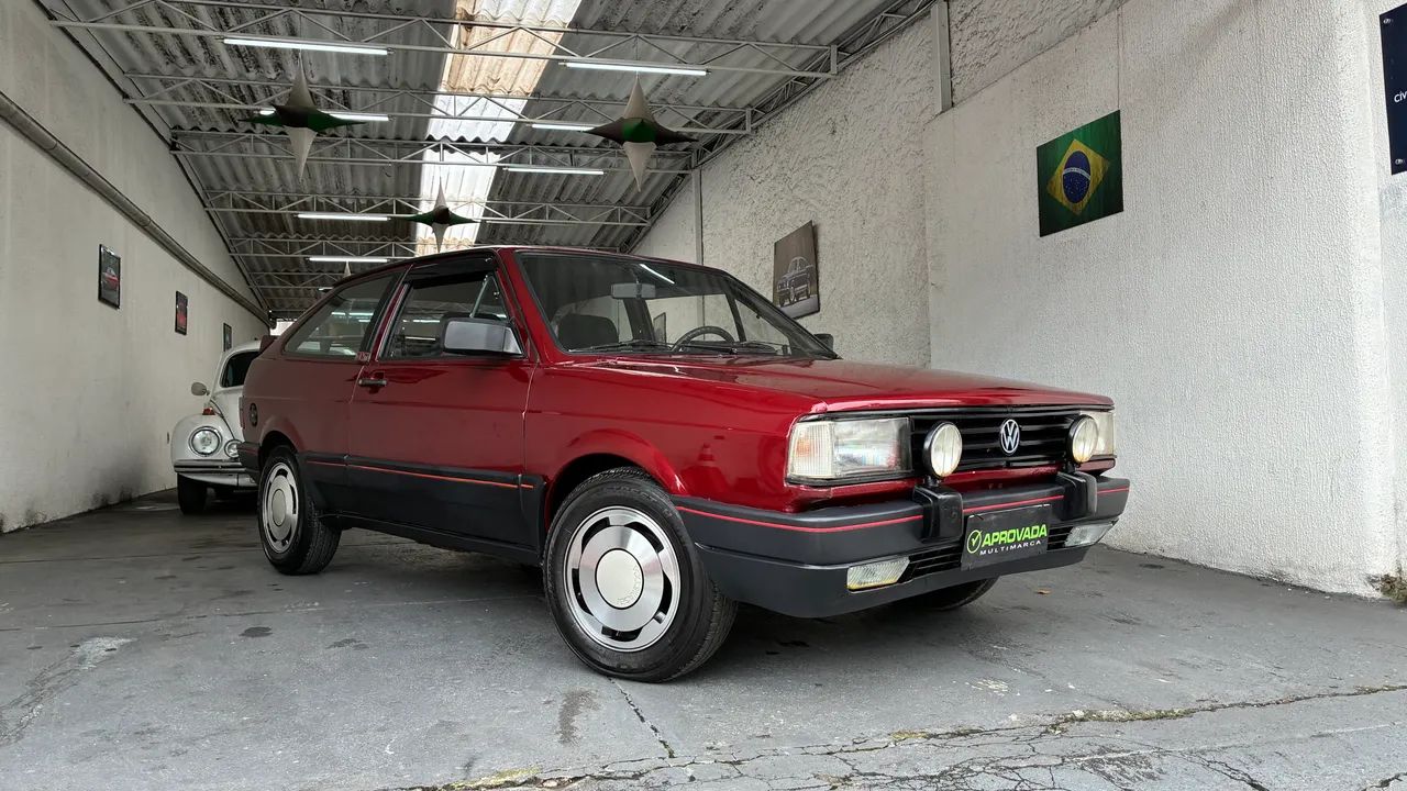 Volkswagen Gol Geração I GTS 1.8 8V Álcool Mec. 2P 1990