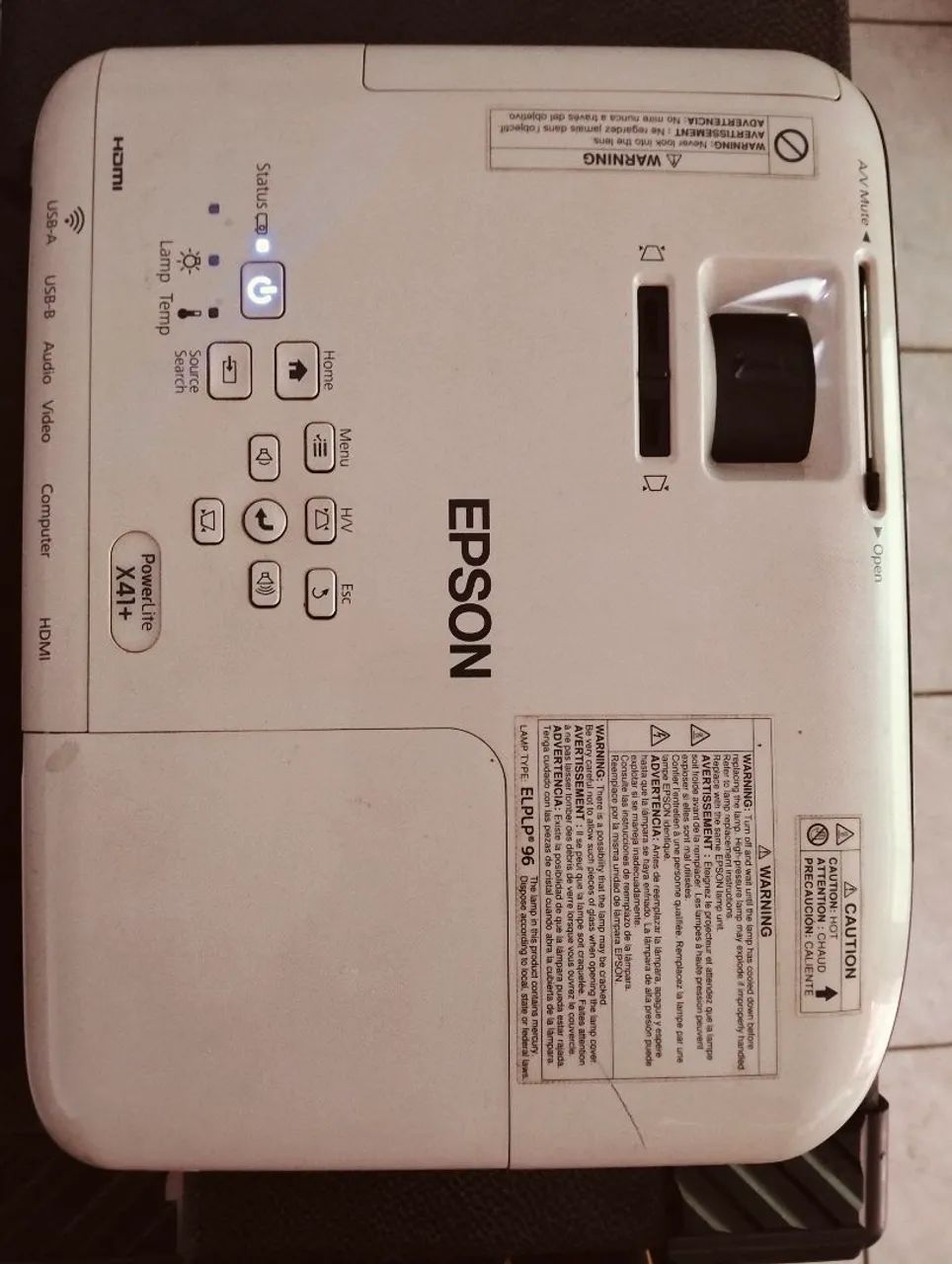 Projetor Epson PowerLite S41+ - Foto 3