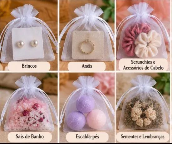 Saco de organza tule saco 9×12