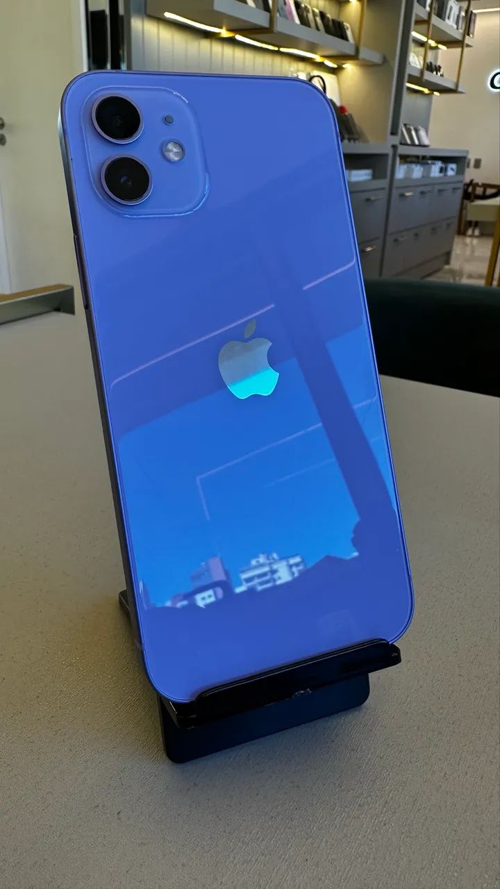 iPhone 12 64GB Lilás Seminovo/ Loja Física - Celulares e