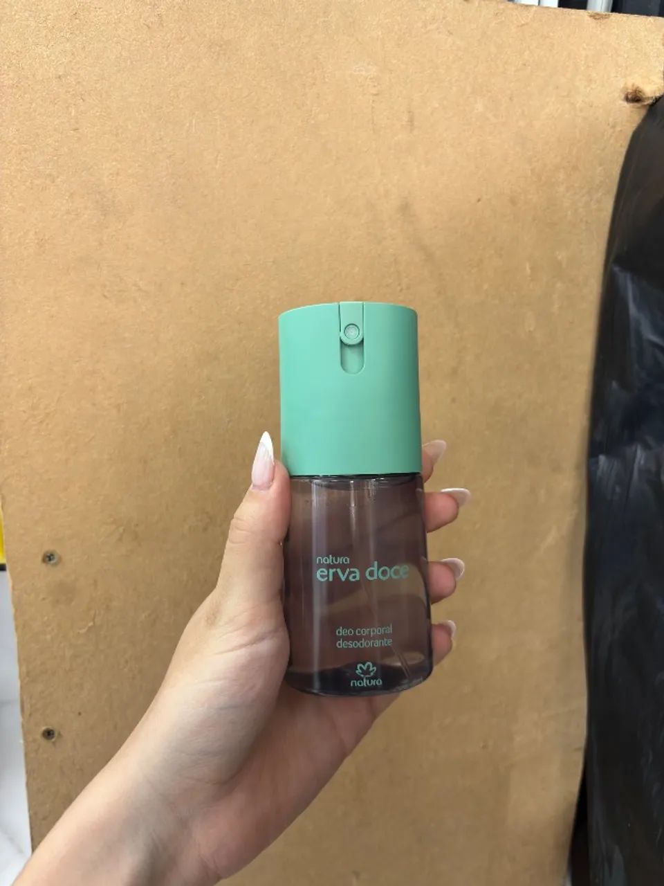 Deo corporal desodorante erva doce natura 