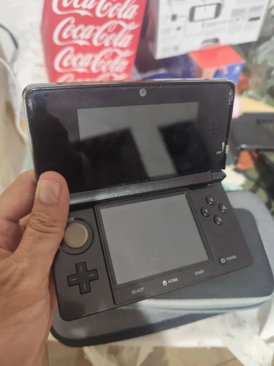3 DS em excelente estado + Case. Funcionando perfeitamente. - Foto 2
