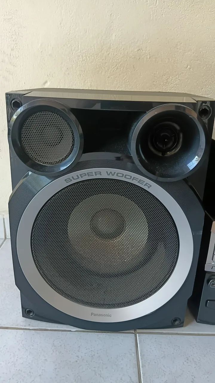 Mini System Panasonic Potente - Som Funcionando / CD com Defeito - Foto 2