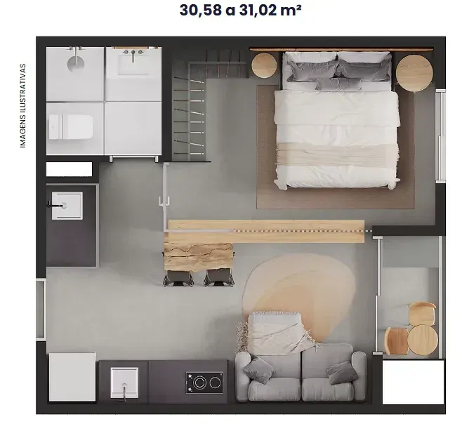 PLANTA 30m²