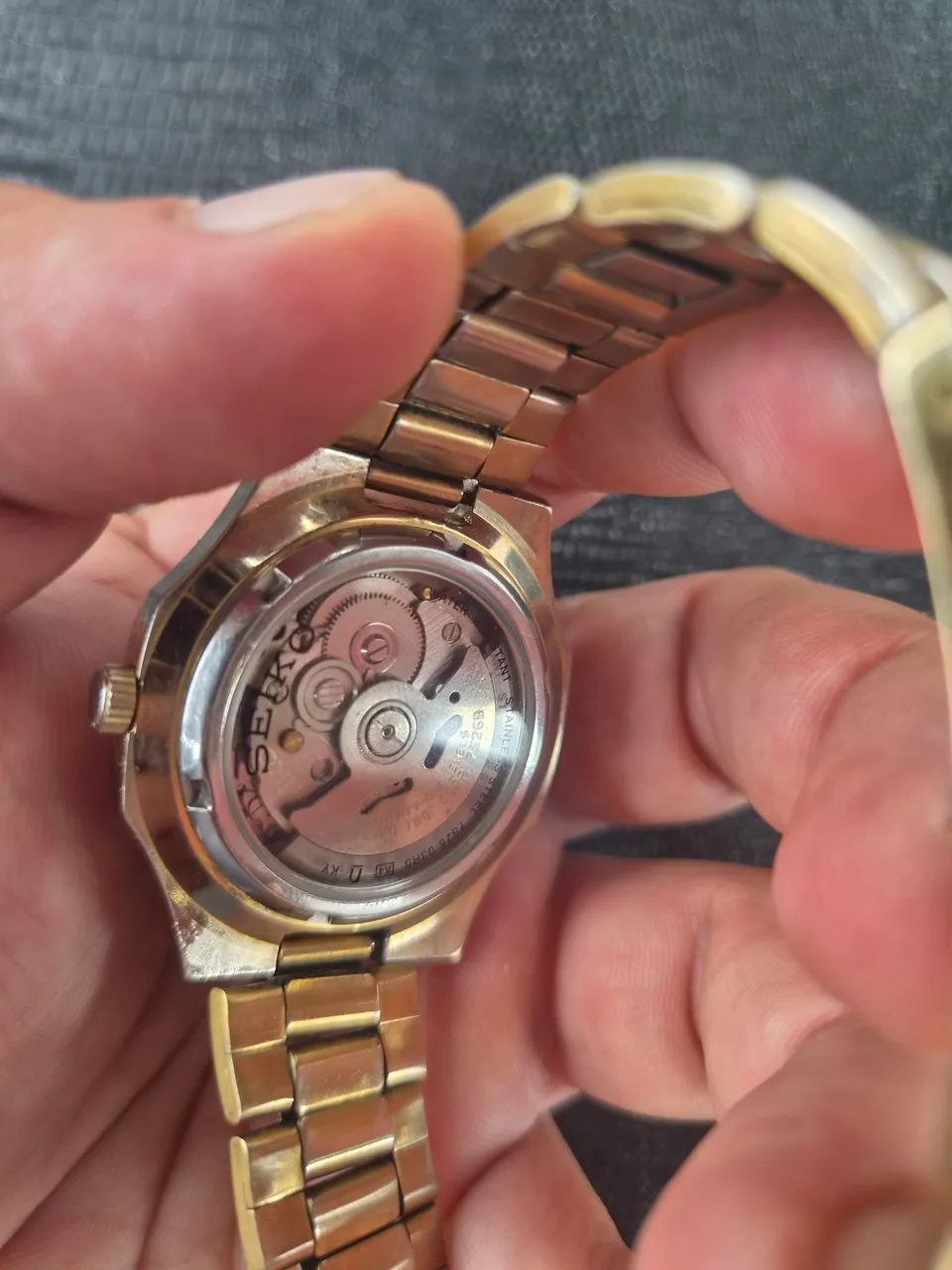 Relogio Seiko automático fundo transparente  - Foto 2