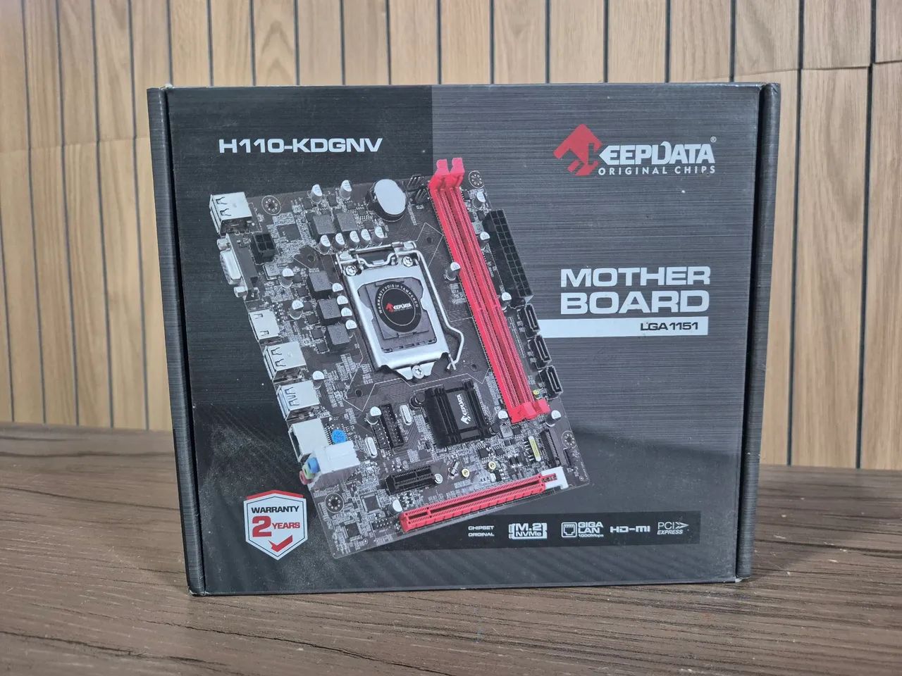 Kit i3 7G + Placa-Mãe Keepdata H110-KDGNV