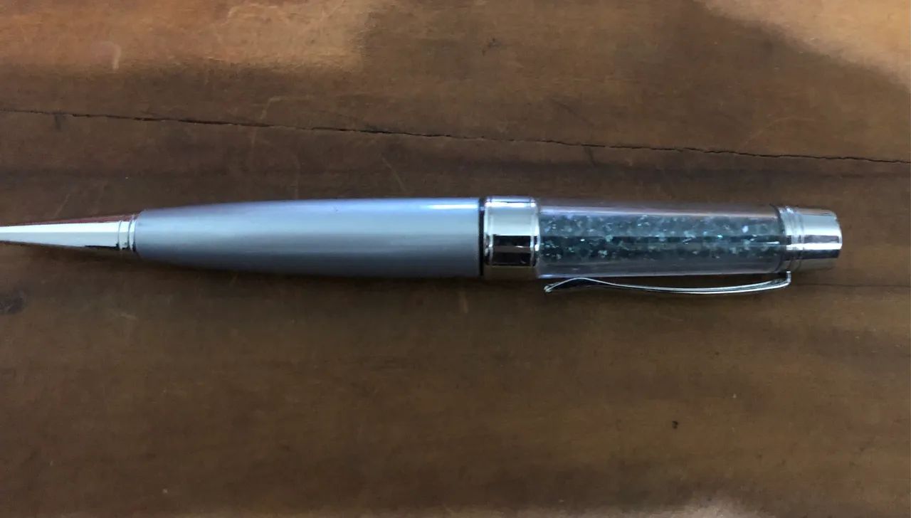 CANETA SWAROWSKI COM PEN DRIVE - Foto 4