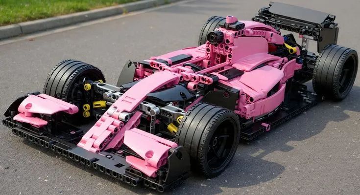 BLOCOS DE MONTAR CARRO DE FÓRMULA 1 1200 PEÇAS TIPO LEGO  - Foto 3