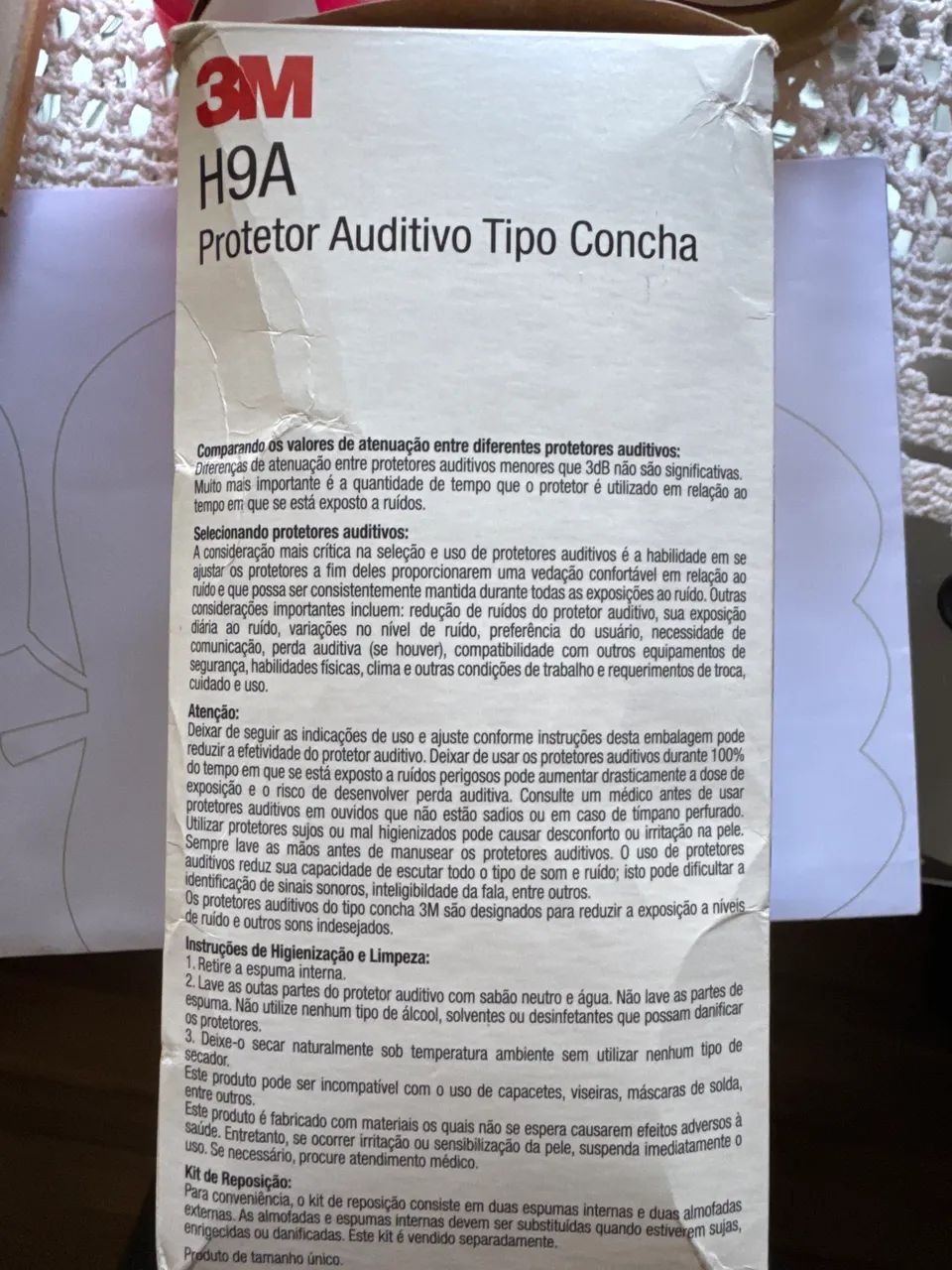 Protetor Auditivo tipo concha H9A 3M - Foto 3