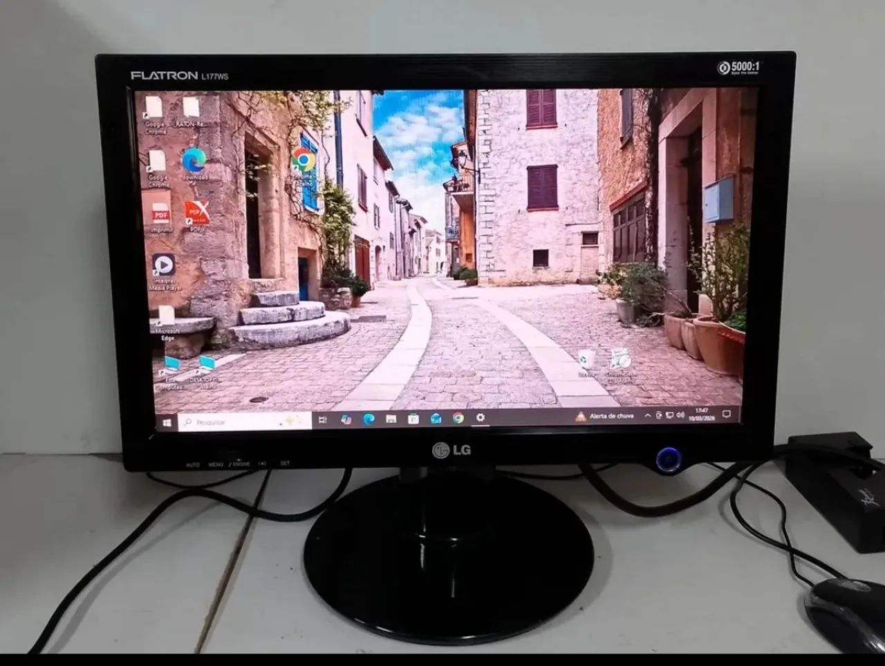 Monitor lg 17 polegadas