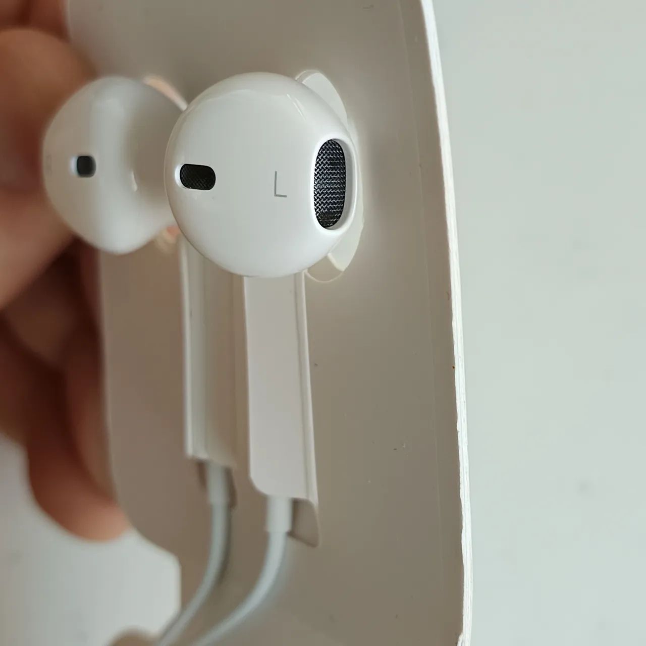 Fone Apple lightning original com adaptador - Foto 5