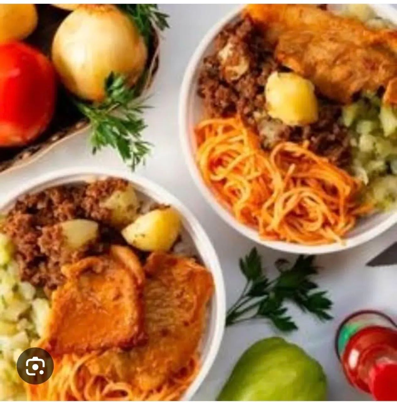 Fornecimento de marmitas