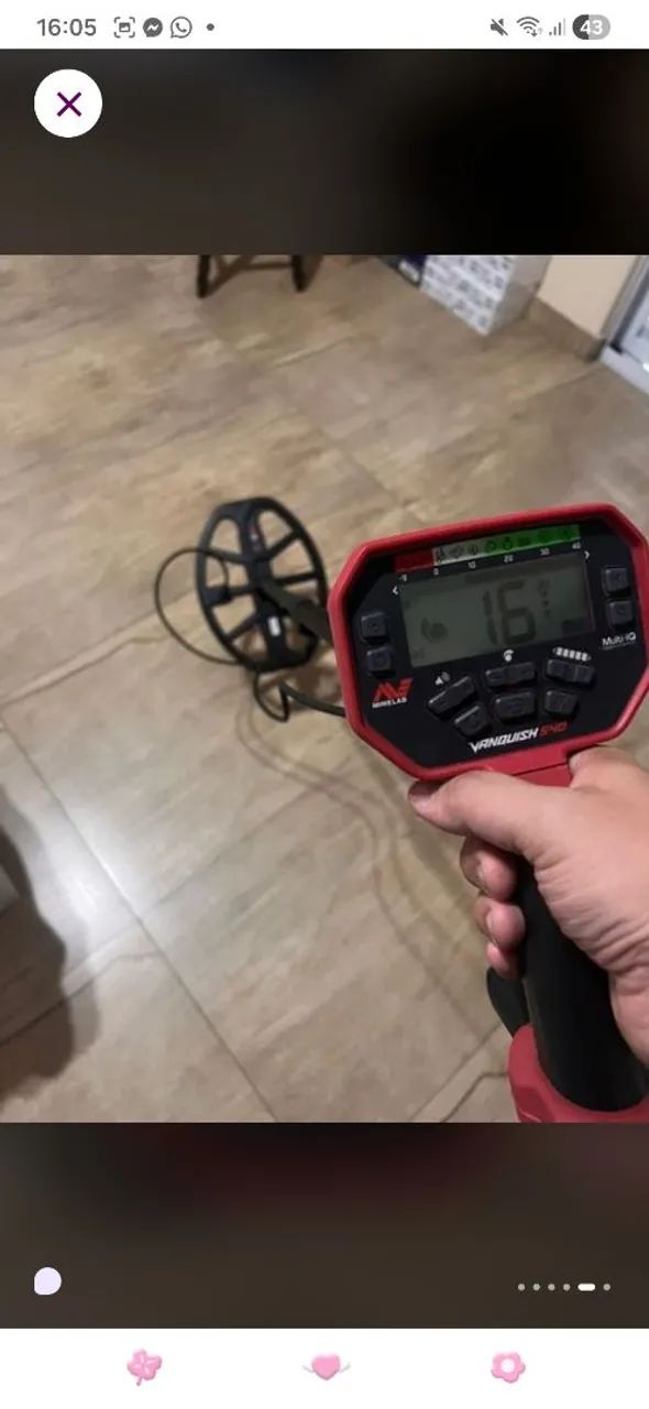Detector vanquish 540 novo