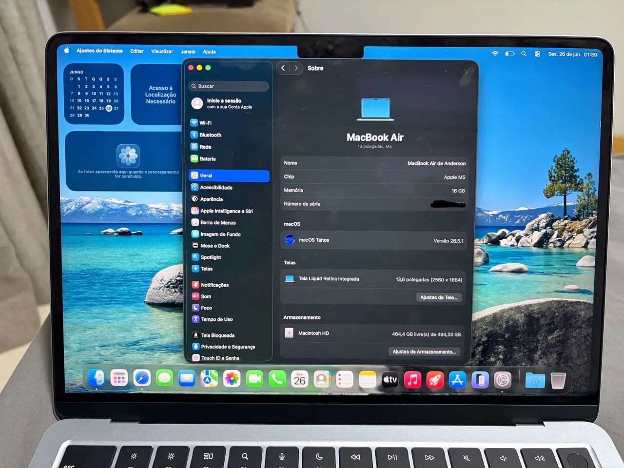 MacBook Air M5 13.6 POL 16GB 512GB SSD 2026 - Foto 5