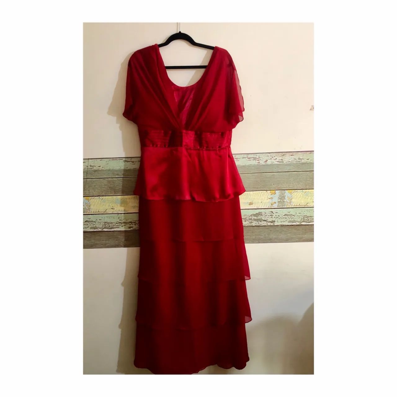 Vestido de festa vermelho