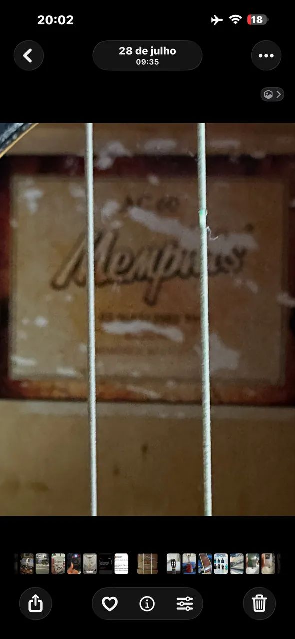 Violão menphis elétrico - Foto 4