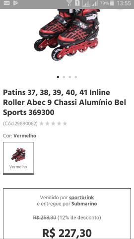 Patins roller abec 9