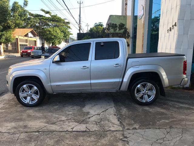 Vw - Volkswagen Amarok Treend 2013 Automatica 4x4 Diesel - Foto 4