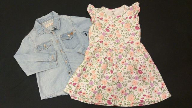 Lote de roupas menina tamanhos 3 e 4 pouco uso - Foto 3