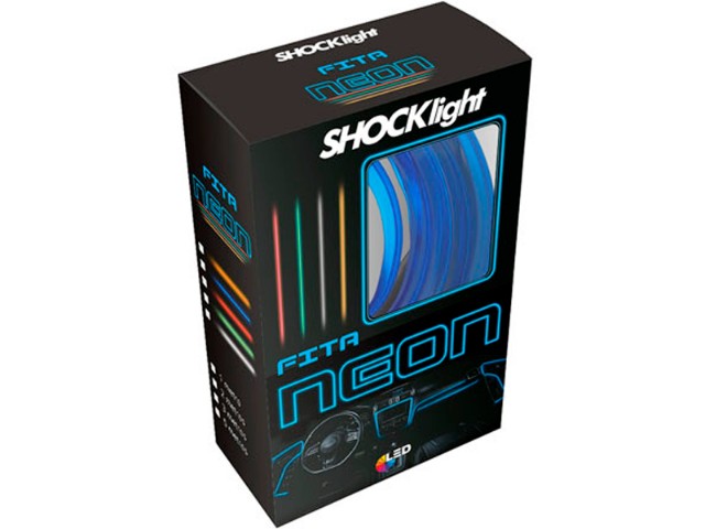 Fita de Led Tipo Neon Painel Carro  1 2 3 ou 5 Metros - Varias Cores - Foto 3