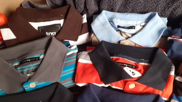Camisetas Pólos TNG diversas M 40,00 cada - Foto 2