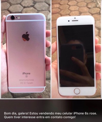iphone 6s rose usado olx