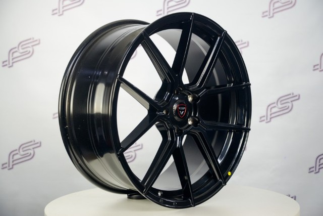 Rodas Vittoria San Diego Preto Semi-Brilho 5x112 - 19x8,5 aro 19 tala 8,5 - Foto 3