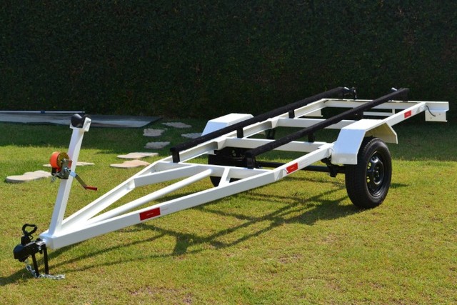 carretinha para seu barco de 4 a 6m - Foto 3