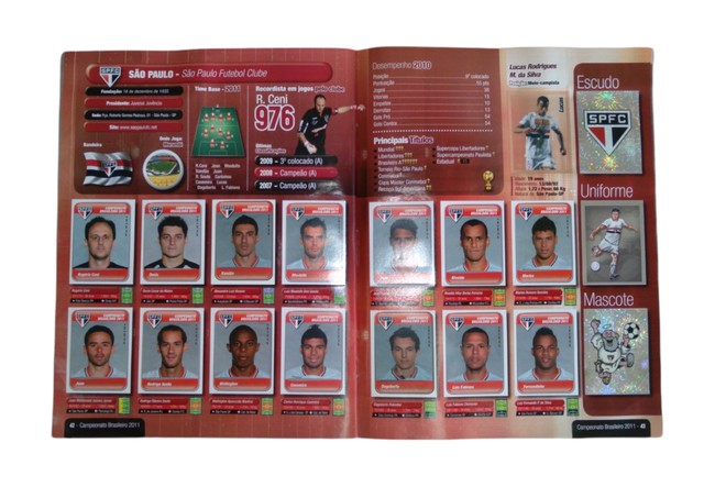 Álbum figurinhas Campeonato Brasileiro 2011 - Foto 5