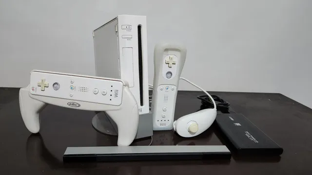 HD externo com jogos de Nintendo Wii, GameCube e vários emuladores  completos