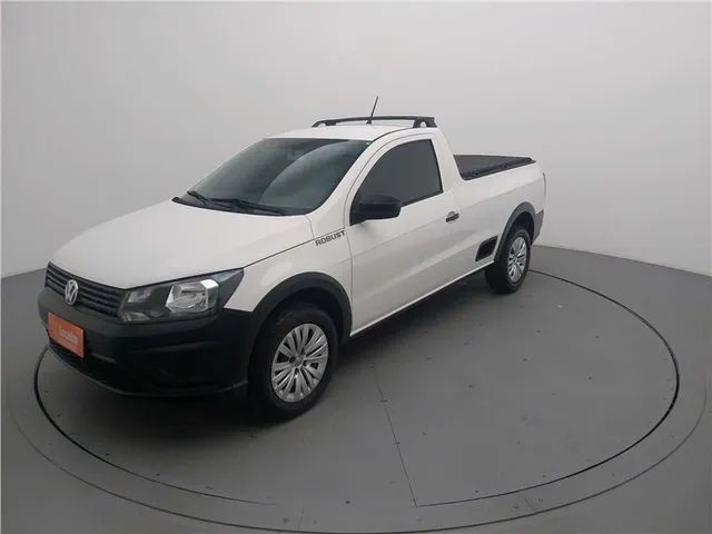 VW - Volkswagen Saveiro Cross 1.6 16v C.D. Prata 2021 - Dourados