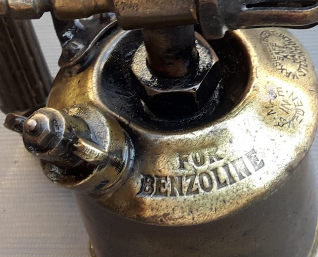 Maçarico Antigo - <br>Para  coleção <br>Made in Sweden. - Foto 4