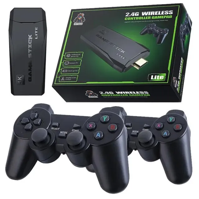 M8 II Mini Console de Videogame, 2K 4K Vara, 10000 Jogos Grátis