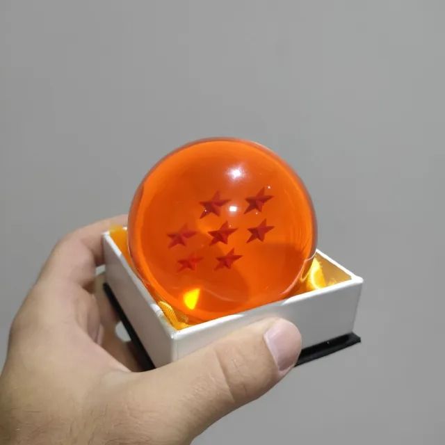 Caixa acrílica esfera do Dragão dragon ball z