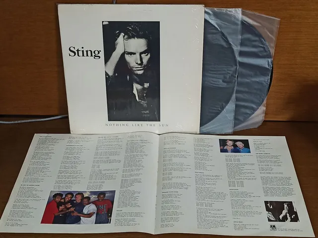 Vinil LP Sting Nothing Like the Sun
