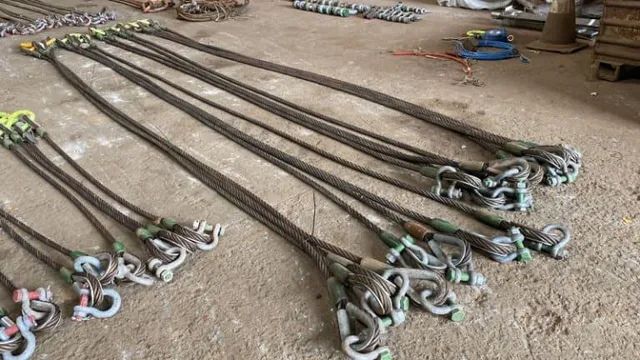 Lingadas de Cabo de Aço até 15 ton x 4,0 m