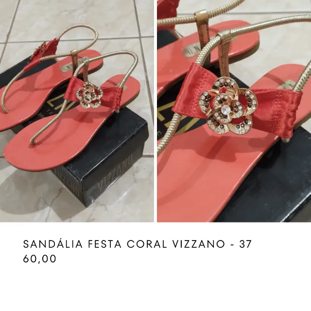 Sandália de festa - Vizzano (37)