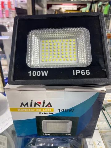 Kit 5 Refletor 100w IP66 1 Garantia.