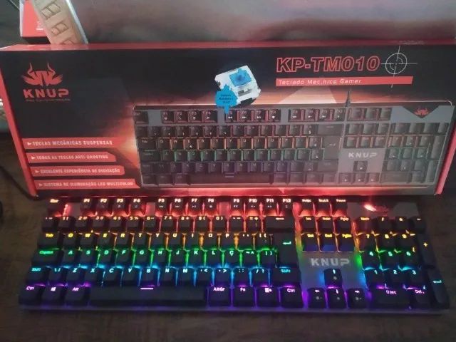 (Novo) Teclado Mecânico Gamer Knup