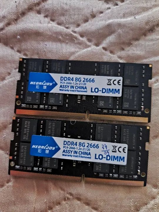 Memória RAM DDR4 8GB 2666MHz - LO-DIMM - HEORIADY