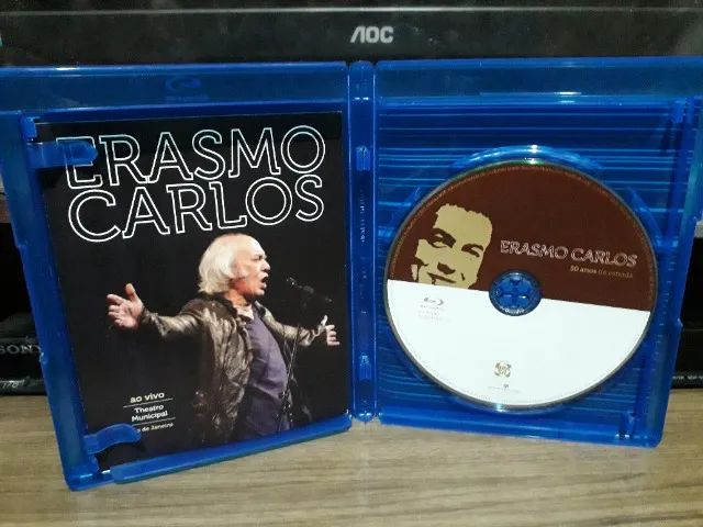 Blu-ray Show Erasmo Carlos - 50 anos de estrada (Ao Vivo) - Foto 3
