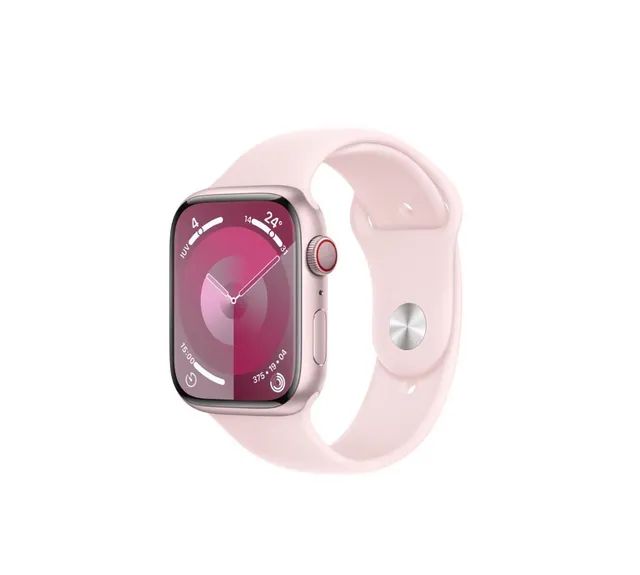 Apple Watch Séries 9 41mm GPS Pink Novo Lacrado 1 ano de garantia Apple 