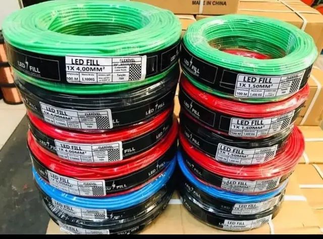 Promoção de cabos elétricos do 1,5mm a 16,0mm não comprei antes de nós consutar. - Foto 2
