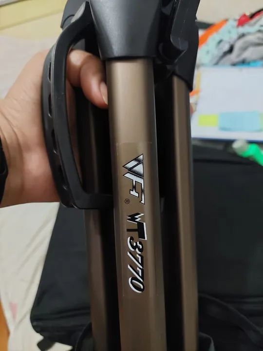 Tripé WF WT377 Para equipamentos de filmagem e fotografia