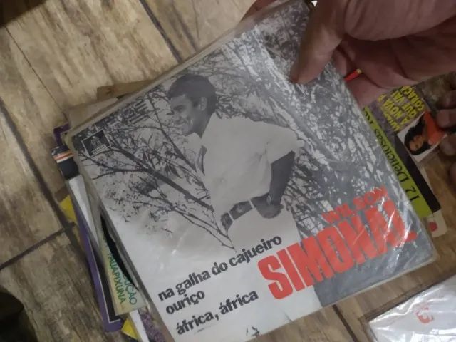 Lote - Mini discos de vinil antigos - Foto 6