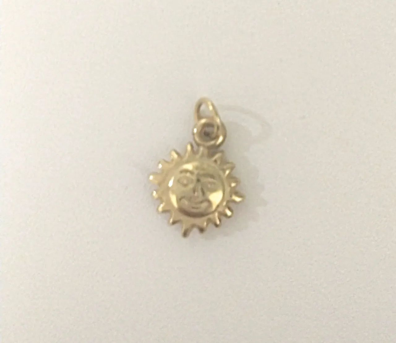 pingente de sol banhado a ouro. - Foto 5