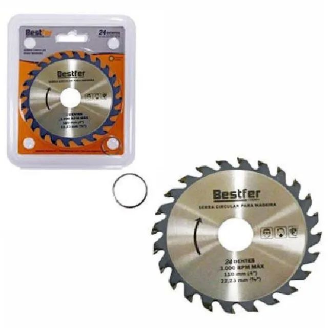 Disco Serra Circular Para Madeira 300mm 24 Dentes - Bestfer