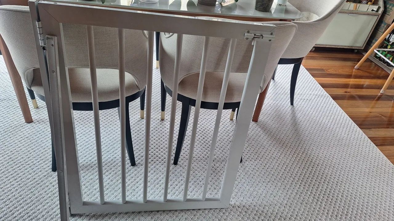 Portão de Segurança para Bebês ou Pets- Branco - Foto 4